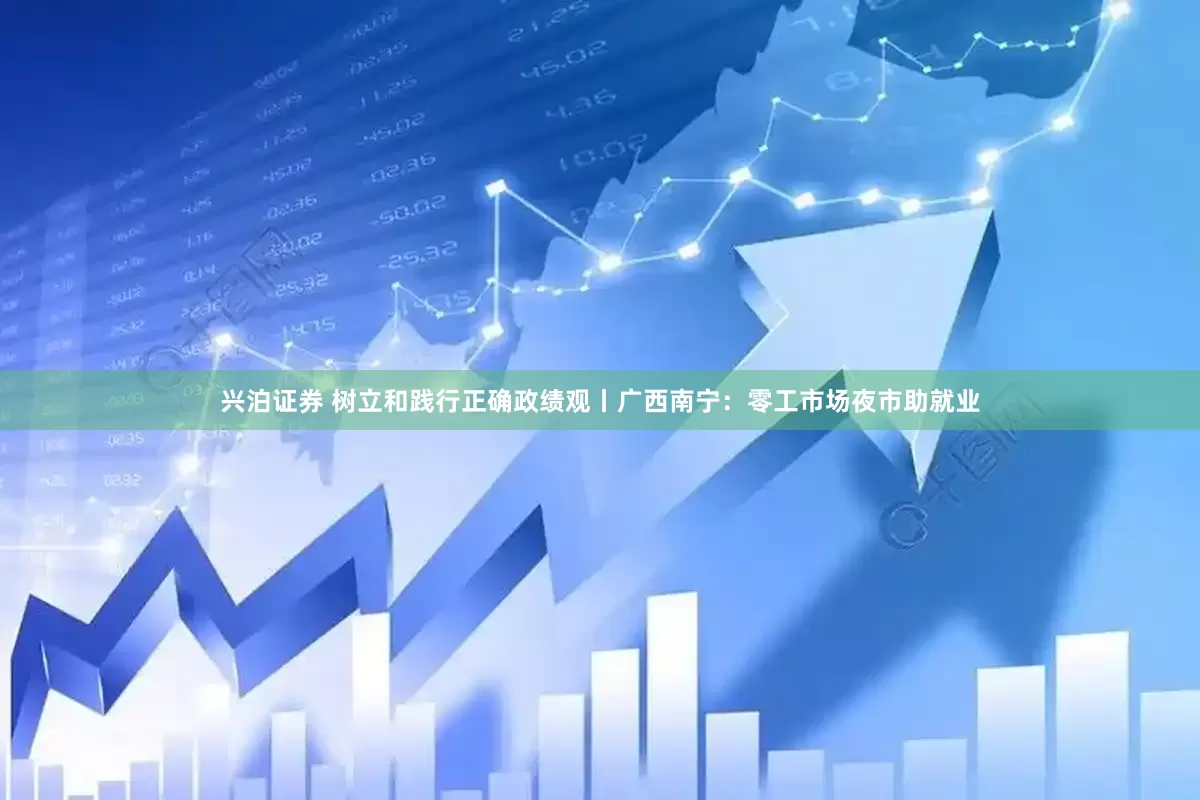 兴泊证券 树立和践行正确政绩观丨广西南宁：零工市场夜市助就业